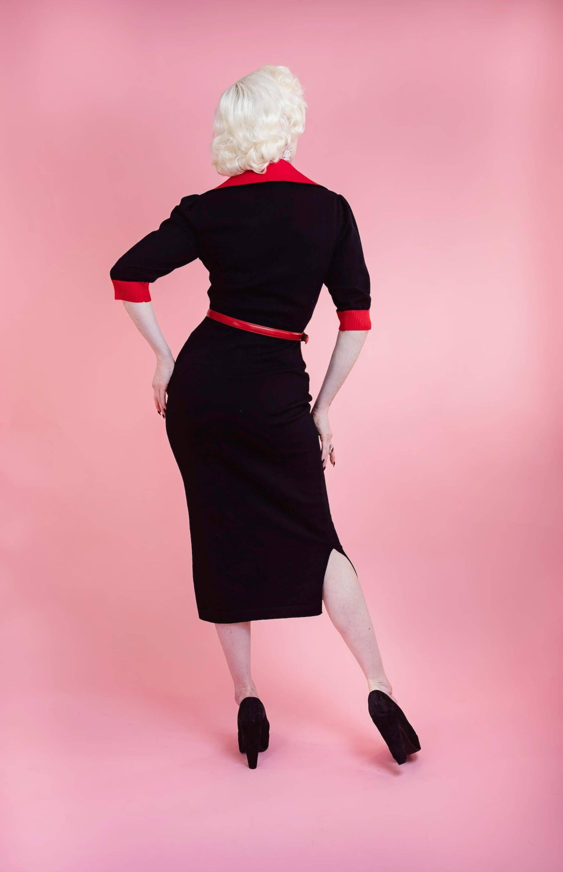 Elle Rebel - Wholesale Dress - Women's - Key to My Heart Knitted Dress4