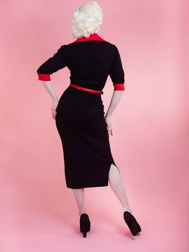 Elle Rebel - Wholesale Dress - Women's - Key to My Heart Knitted Dress4