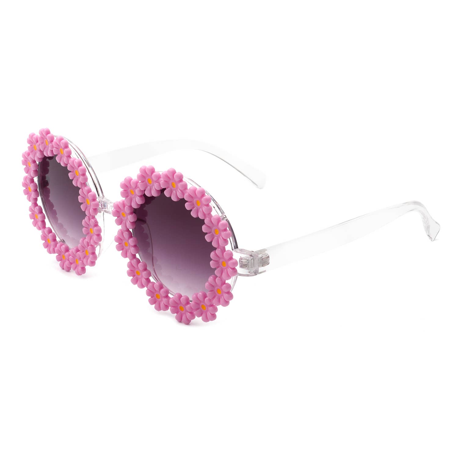Cramilo Eyewear - Vente Lunettes de soleil – femme - lunettes de soleil rondes en forme de fleur de marguerite13