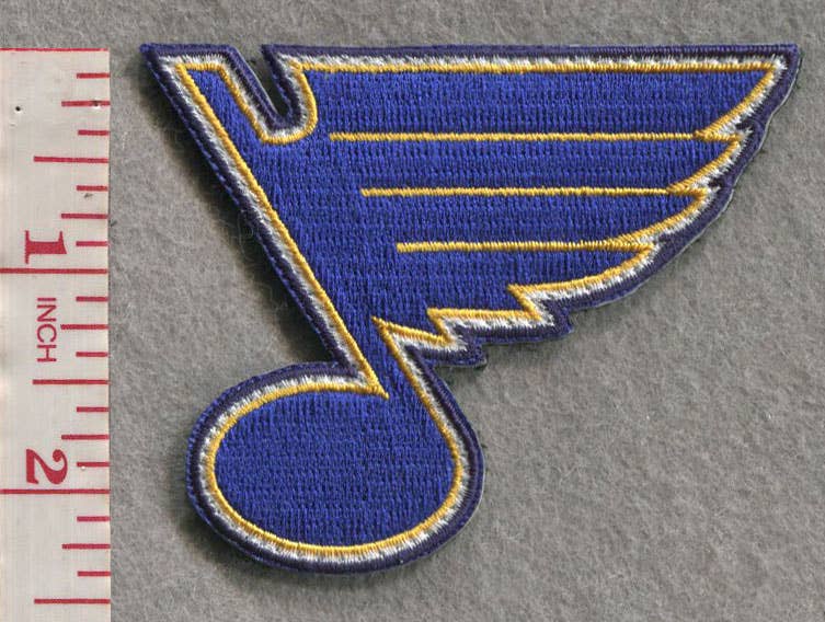 HEDi - Wholesale Patch - Official Licensed St. Louis Blues NHL Team Hook Patch(Not an Iron-on Patch)1