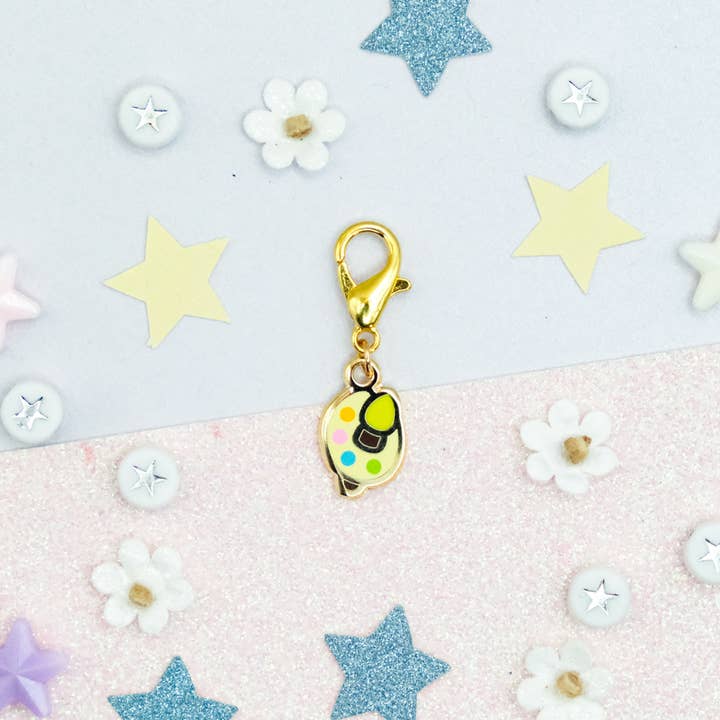 Pendent Charm Palette de Peinture d'Artiste - Collection Charm-ing for wholesale by Sparkles in the Wild