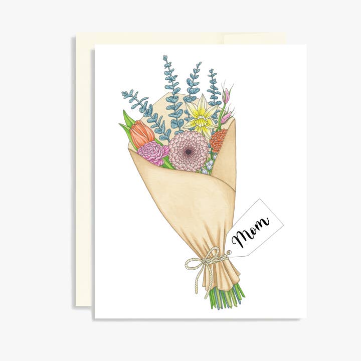Tarjeta de ramo de mamá para venta al por mayor de Keepsake Studio