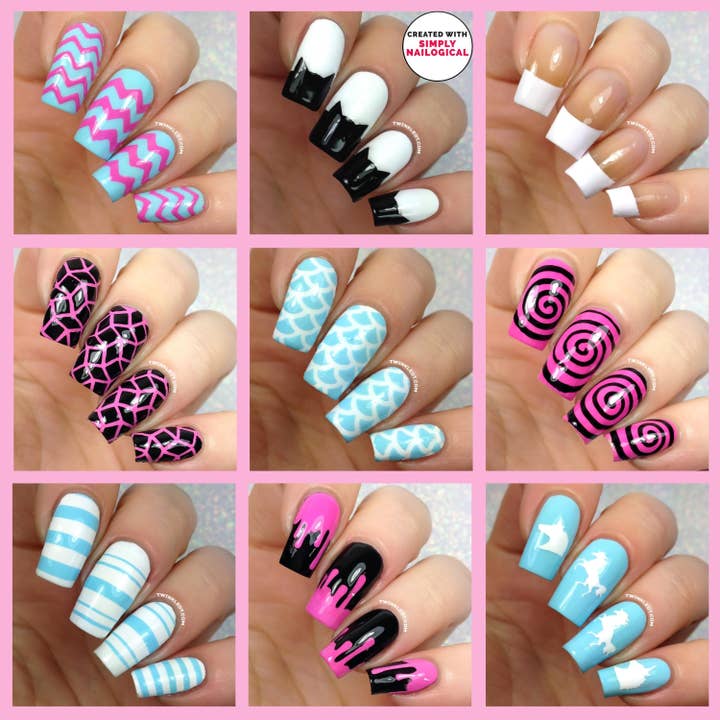 Best Sellers Nail Vinyl Variety Pack for wholesale by Twinkled T