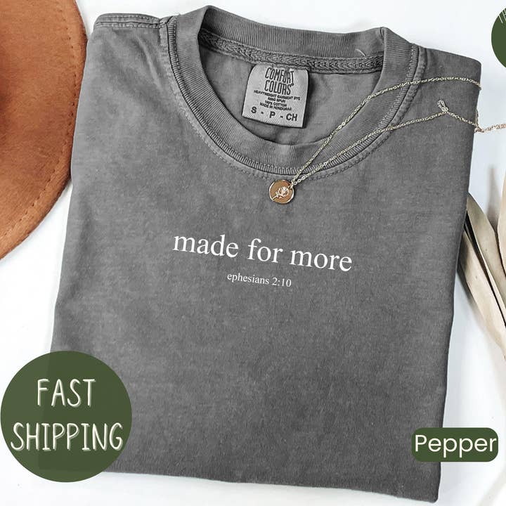 TheKingShirt - Wholesale Graphic Sweatshirt - Women's - Inspirational Bible Verse Women Christian Faith Apparel Tee
