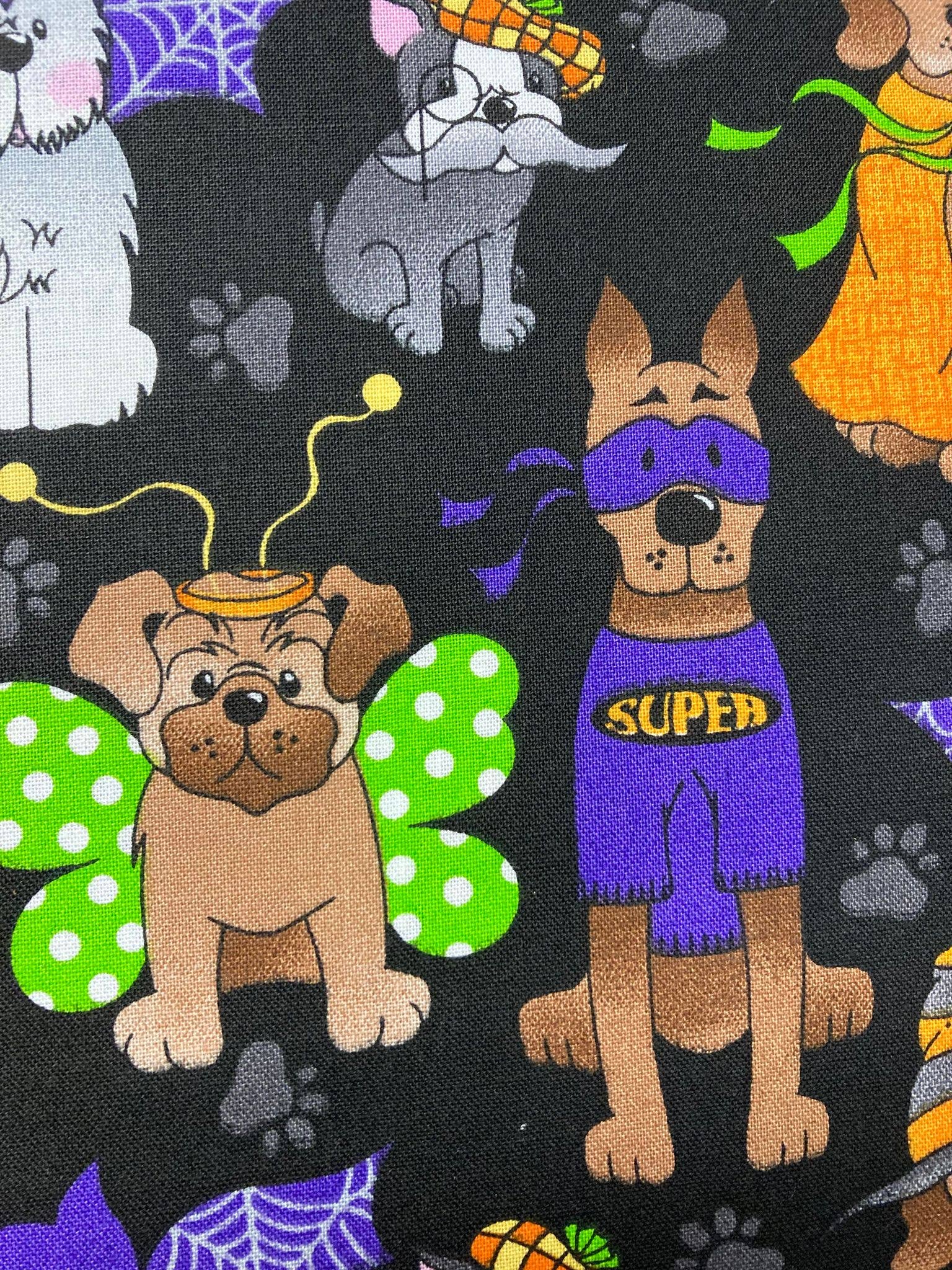 Jo's Pet Treats & Bandanas by Abab Enterprises, LLC - Wholesale Pet Bandana - Dog - Halloween Tie-On Dog Bandana Retail-Ready21