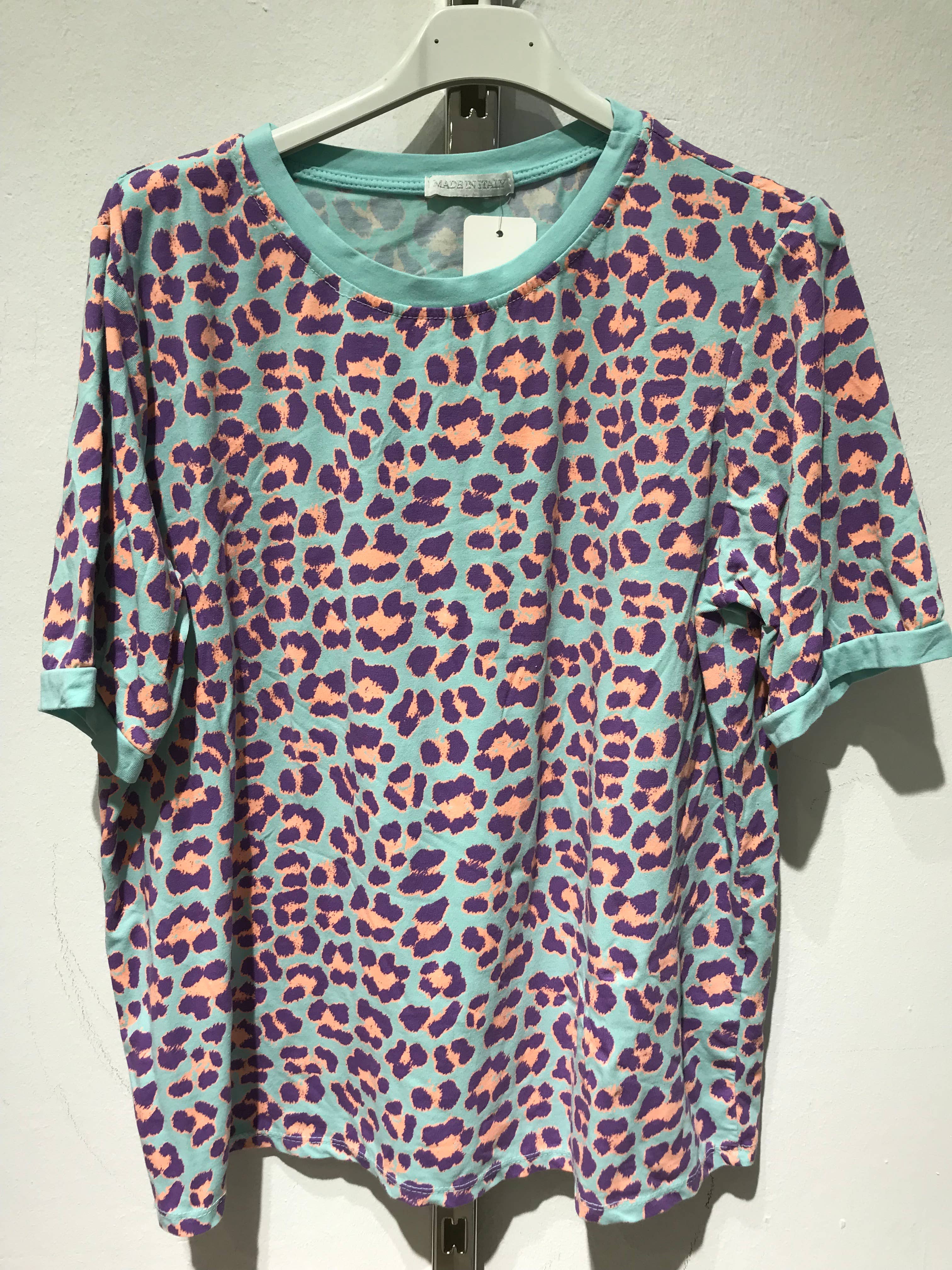 Only Yuan - Wholesale T-Shirt - Women's - ref 12661 leopard t-shirt8