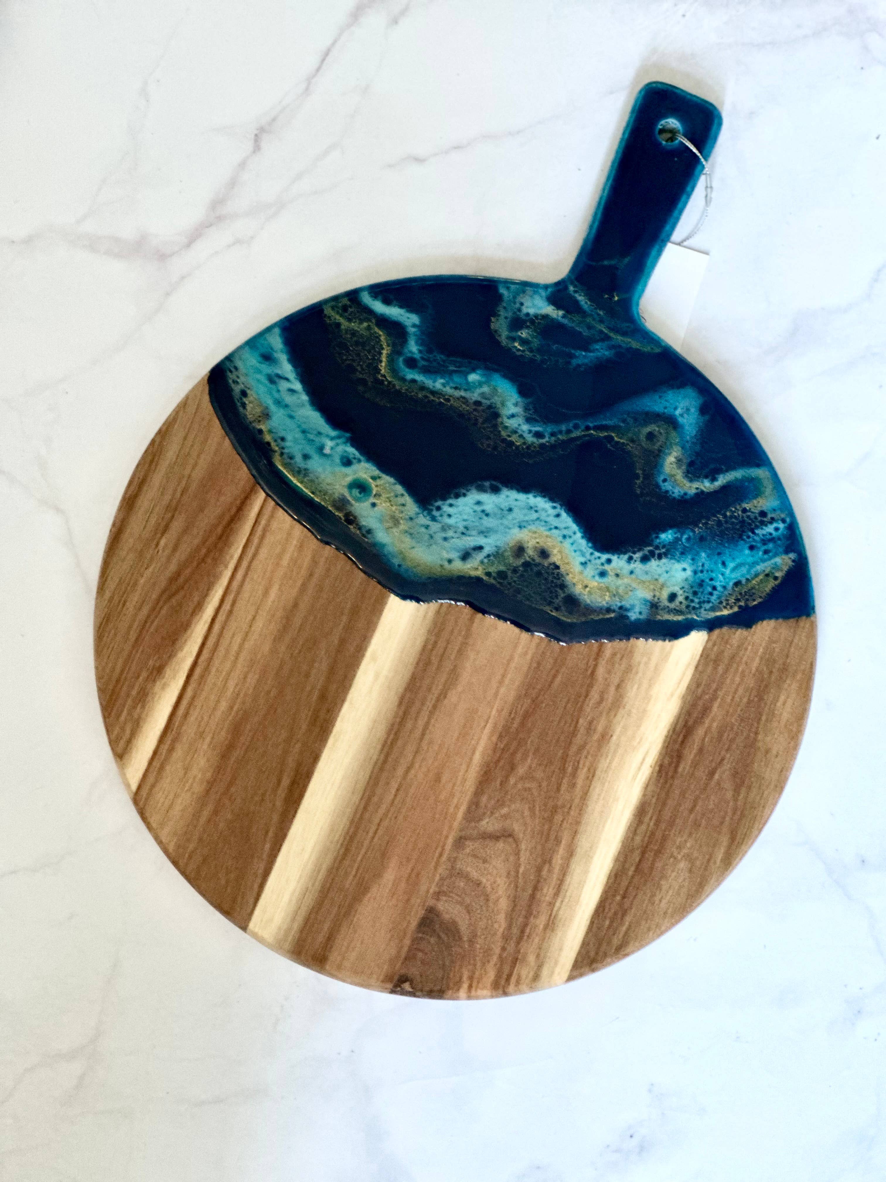 Fluid Life by Sharon - Wholesale Cheese Board - Resin paddle cheese board2