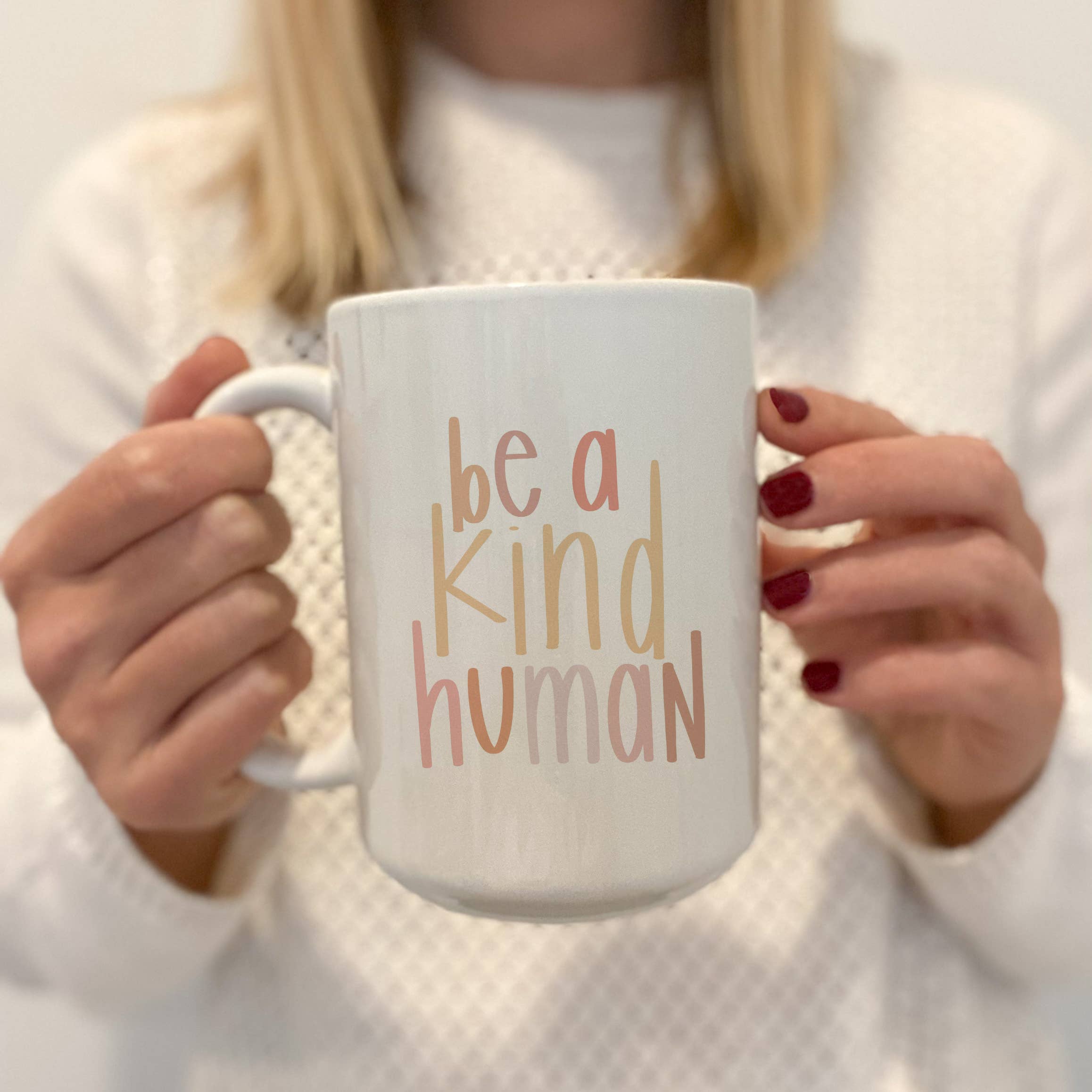 swaygirls - Wholesale Coffee Mug - Be a kind human coffee mug | Kindness mug | Be kind mug5