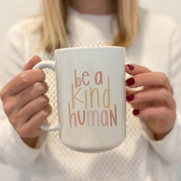 swaygirls - Wholesale Coffee Mug - Be a kind human coffee mug | Kindness mug | Be kind mug5