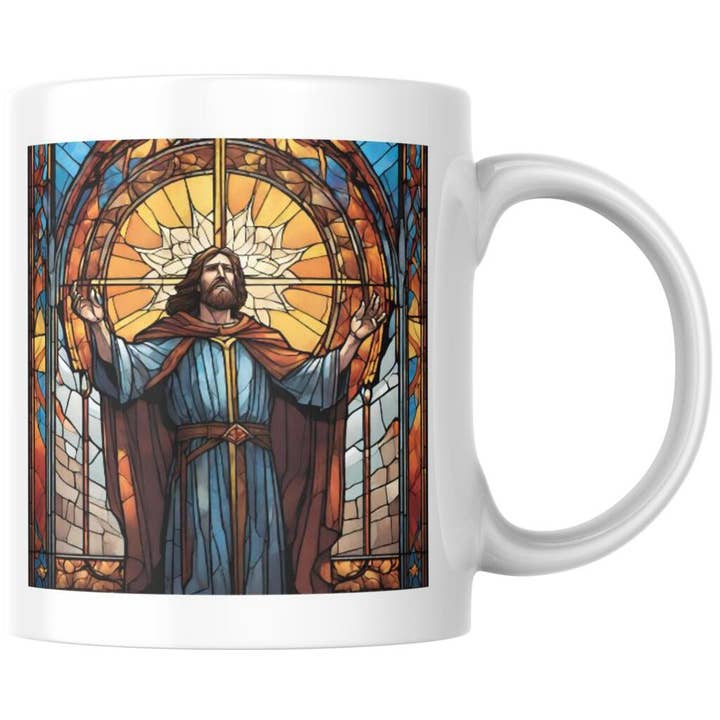 Femte Mosebok 31:6 Var stark och modig Kaffemugg Tekopp Nyhetspresent 12 oz för wholesale av Gotham Gifts