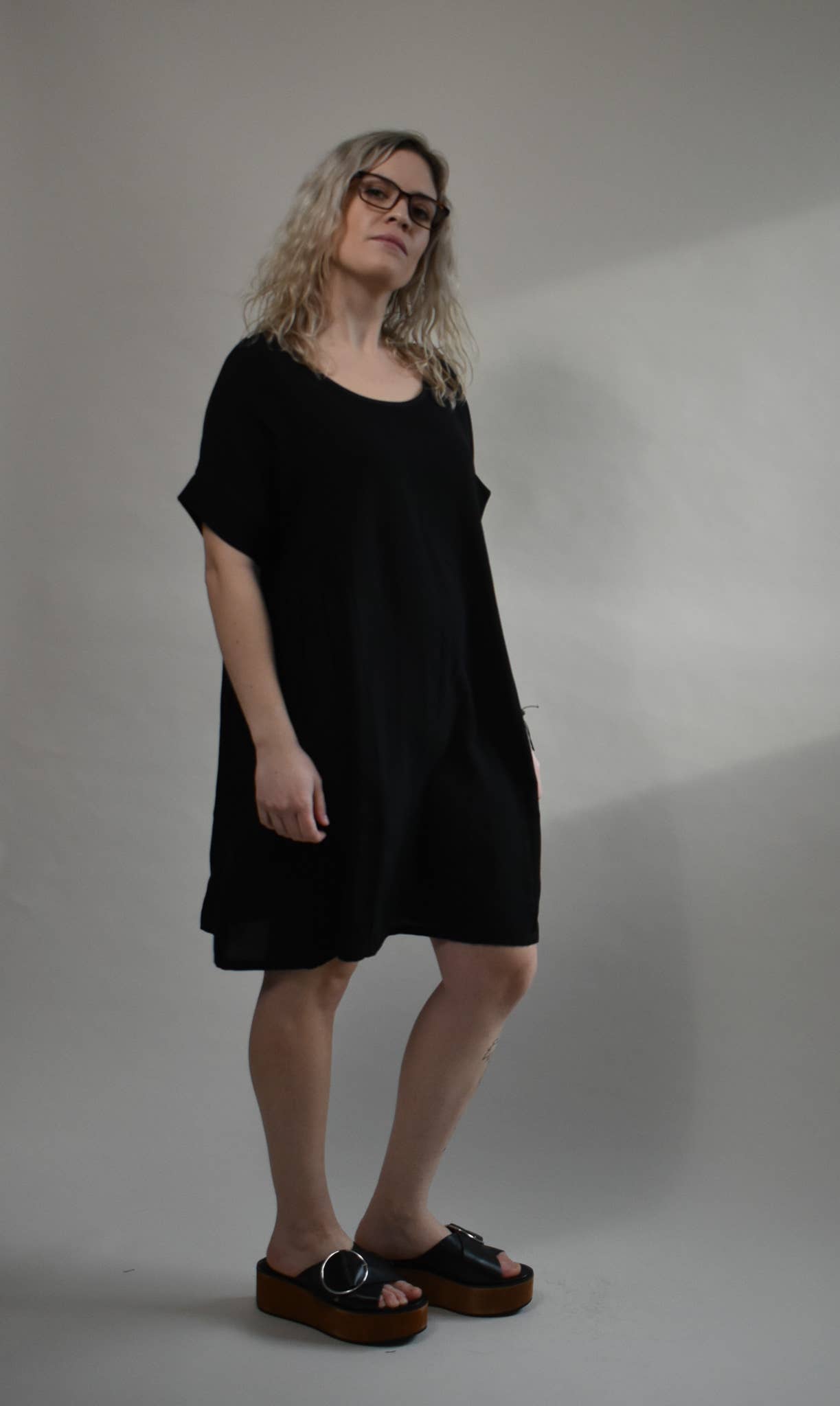 Altar - Wholesale Dress - Women's - Krista Dress in Solid Black1