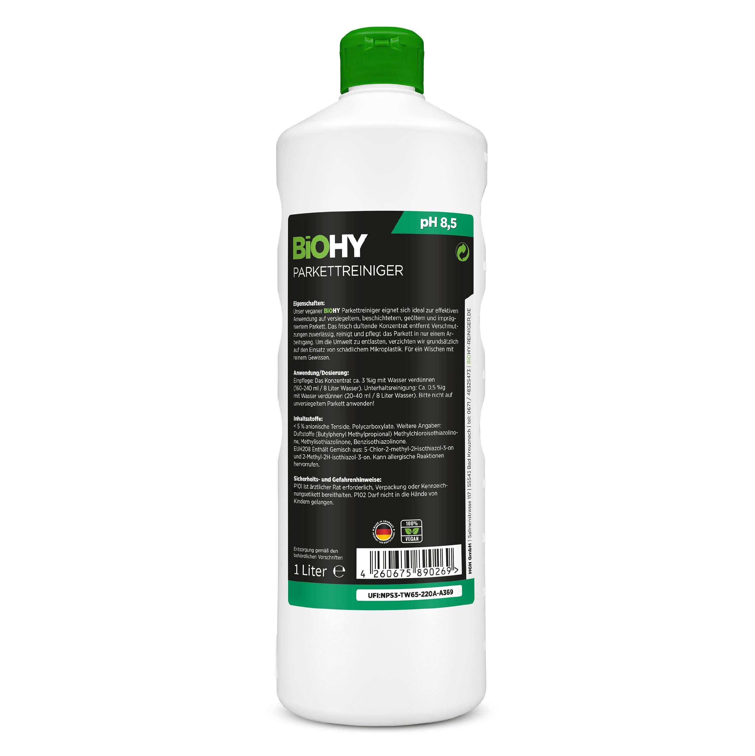 BiOHY - Wholesale Floor Cleaner - BioHy parquet cleaner, parquet care product, wooden floor soap, parquet care1