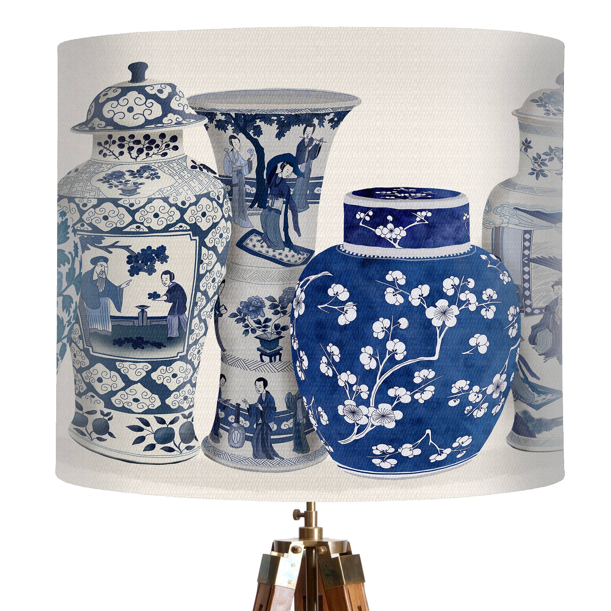 FabFunky Ltd - Wholesale Lamp Shade - Lampshade pack 4 luxury designer, Choose mix 25x21cm19