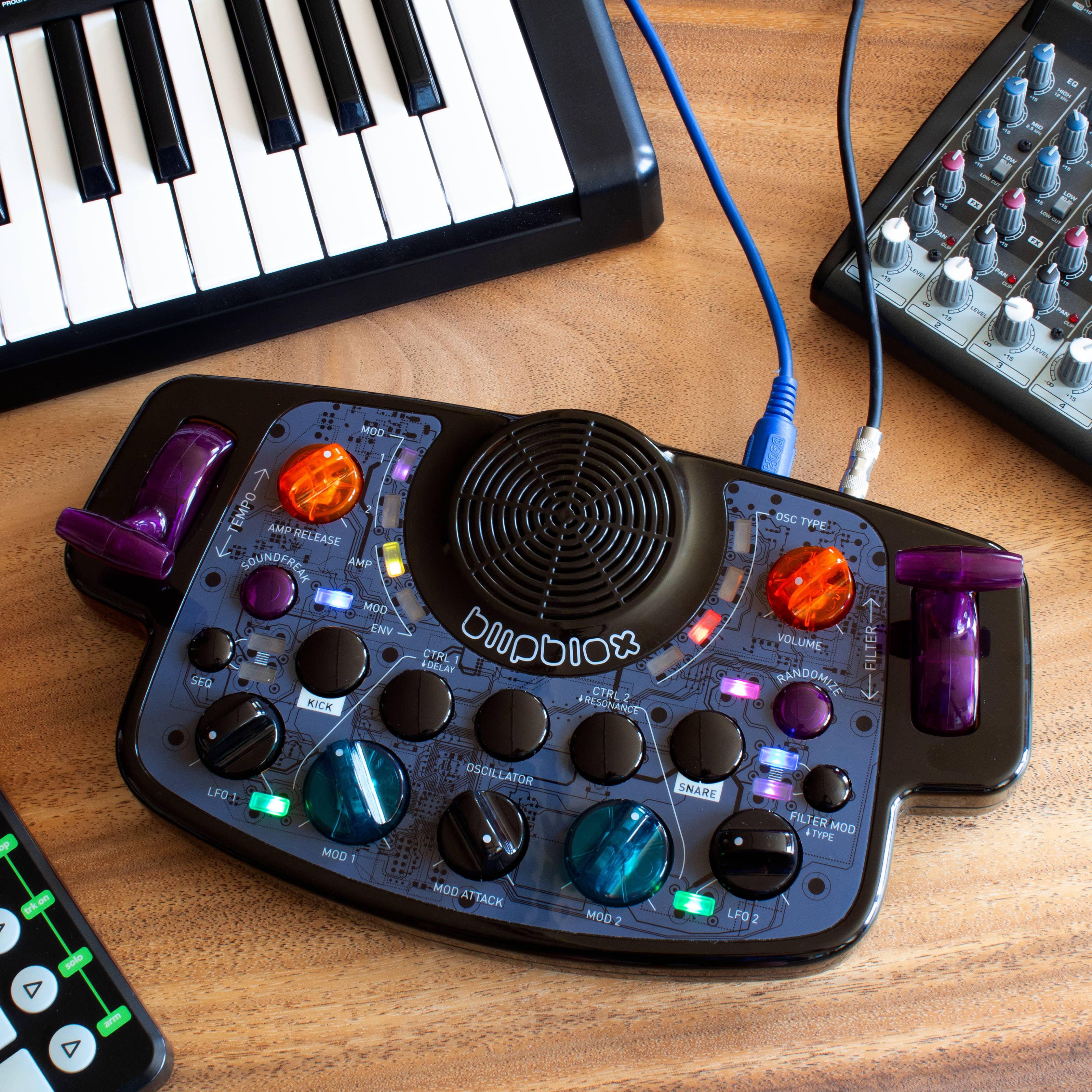 Blipblox by Playtime Engineering - Vendita all'ingrosso Gioco musicale - Bambini e neonati - Blipblox After Dark Sintetizzatore Musicale Giocattolo Educativo2