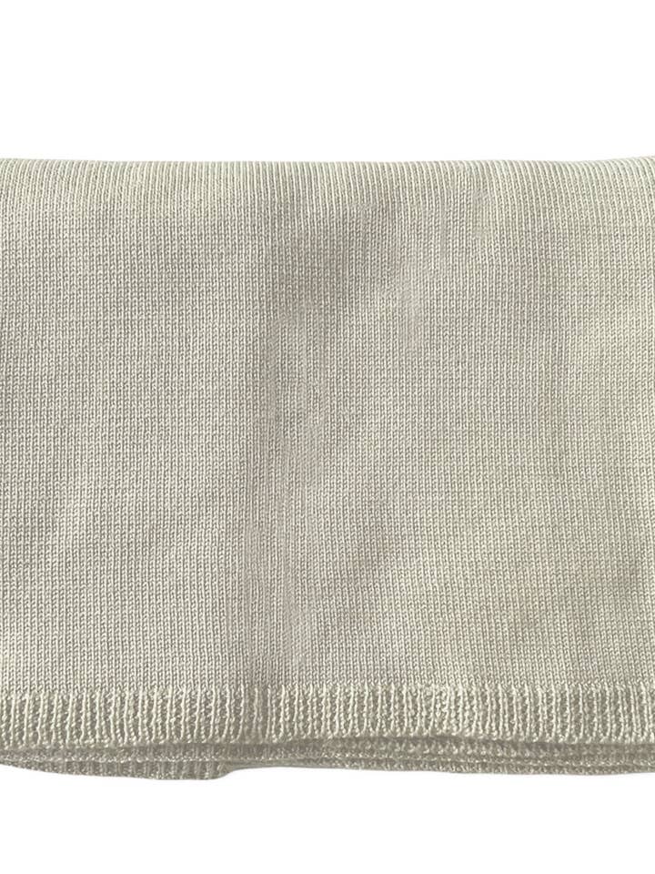 Baby blanket off white for wholesale by PRATI
