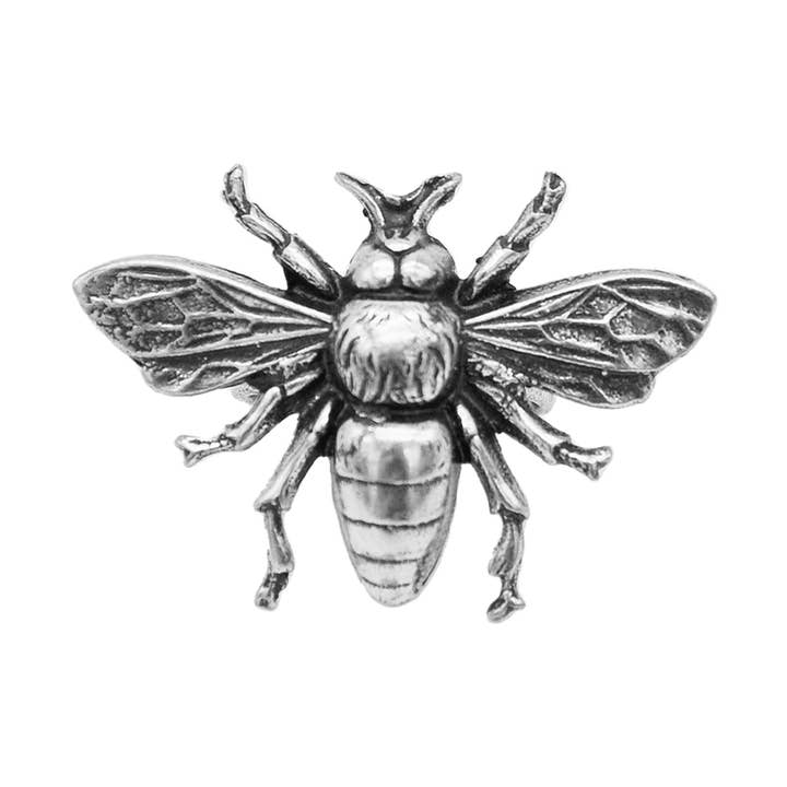 Anillo de plata inoxidable con forma de insecto, joyería, regalo para venta al por mayor de Lotta Djossou Paris