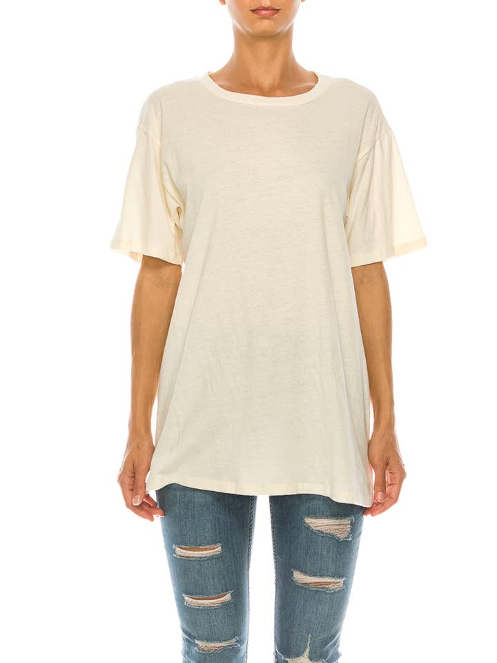 GENDERLESS RECYCLED COTTON T for wholesale by Fabina