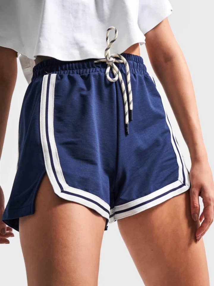 Pantalones Cortos de Rayas y Aberturas para venta al por mayor de My 9Teen