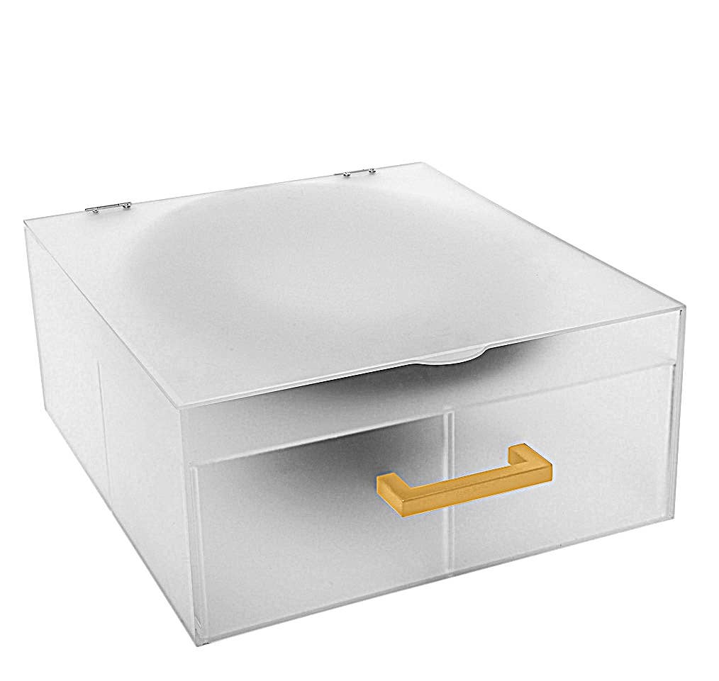 Krifts Products - Wholesale Hat Box - Acrylic Mens Hat Box 8