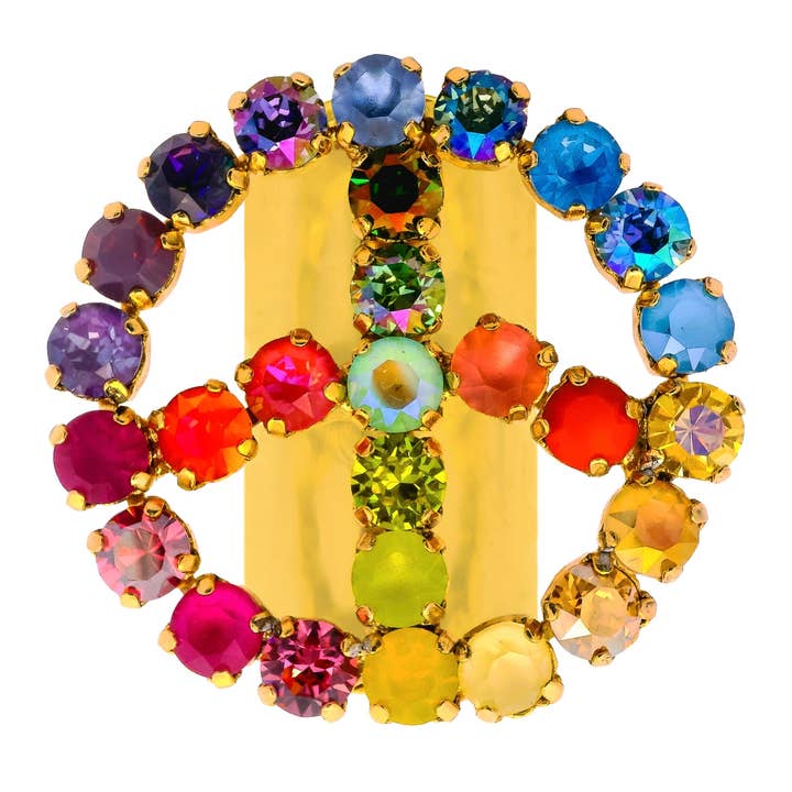 Peace or Bust Ring in Candy Crush for wholesale by TOVA