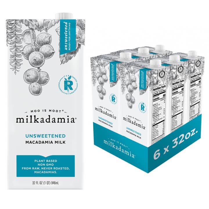 Unsweetened Macadamia Milk, Plant-based, 32oz and other Purchase Wholesale espressomaschine schweizer. Free Returns & Net 60 Terms on Faire trending on Faire.