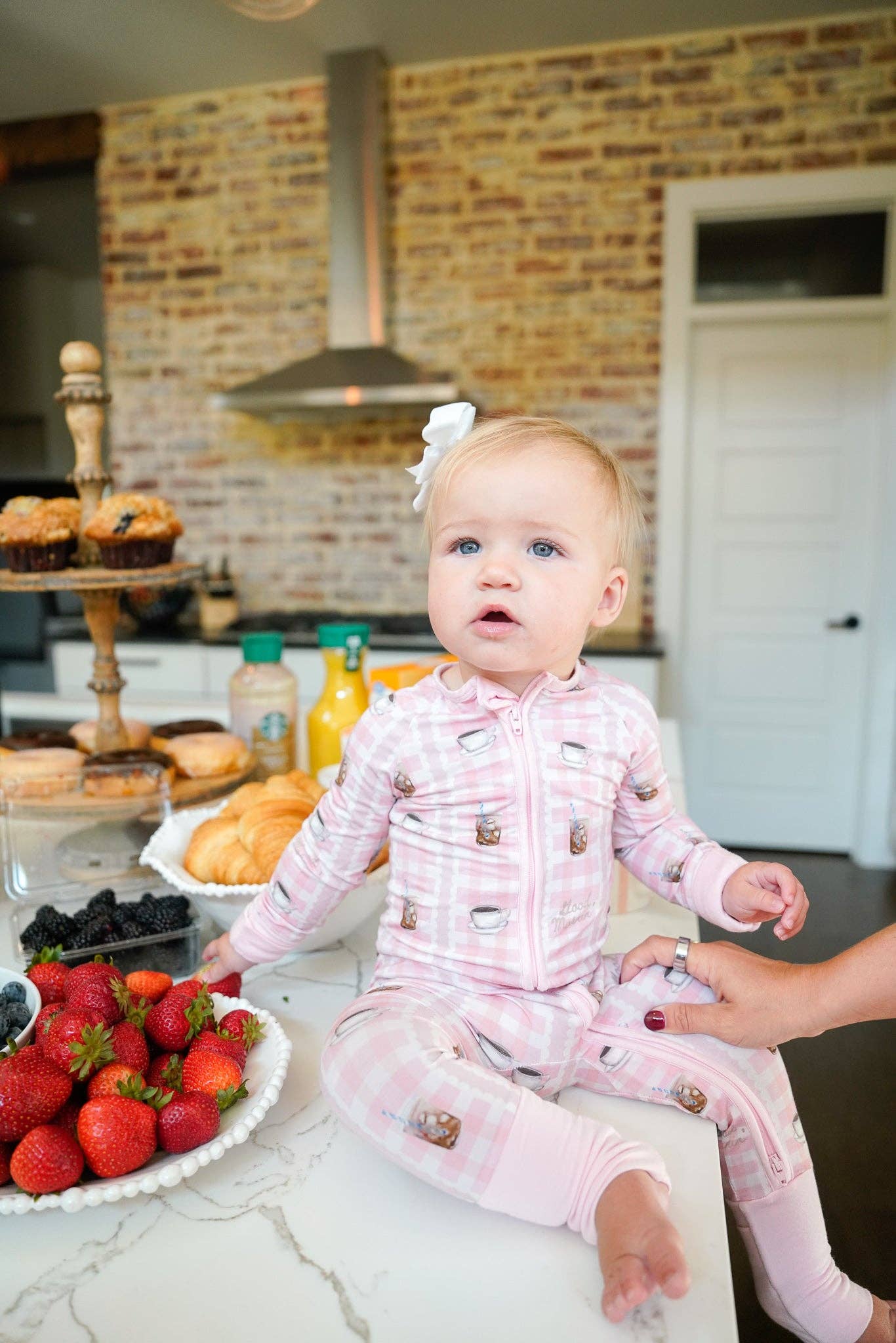 KENZKUSTOMZ - Vente Grenouillère – bébé - Café Rose - Dormeur en Bambou5