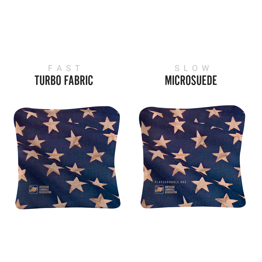 American Cornhole Association - Wholesale Cornhole - Cloth American Flag Synergy Pro Cornhole Bags4