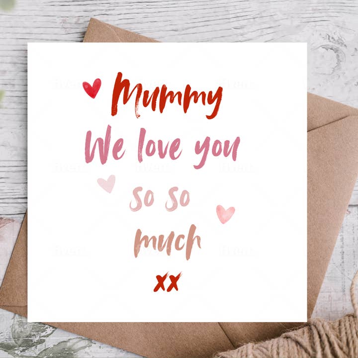 Carte d'anniversaire Maman Chérie | Carte d'anniversaire pour Maman / Carte pour Maman pour la vente par Highgrove Cards