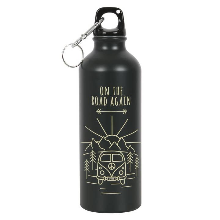 On The Road Again Metal Water Bottle for wholesale by WONDER IMPORTS AUSTRALIA