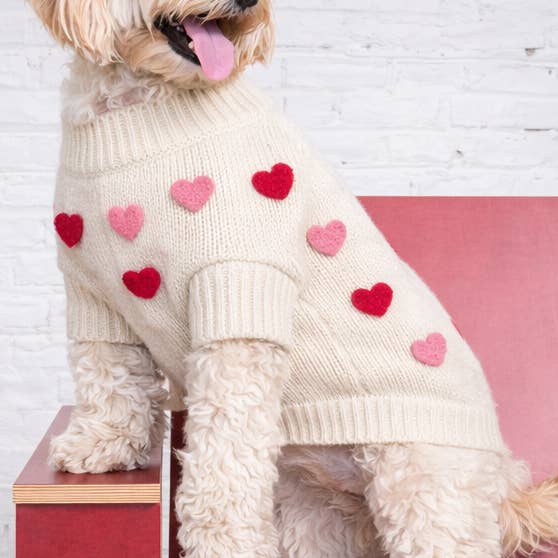 Pull Cœur 3D Found My Animal pour la vente par Found My Animal