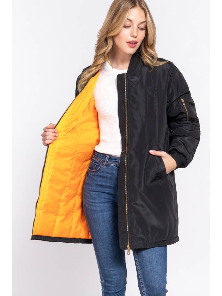 Active Basic | Active USA – Großhandel Bomberjacke – Damen – Langarm-Bomberjacke