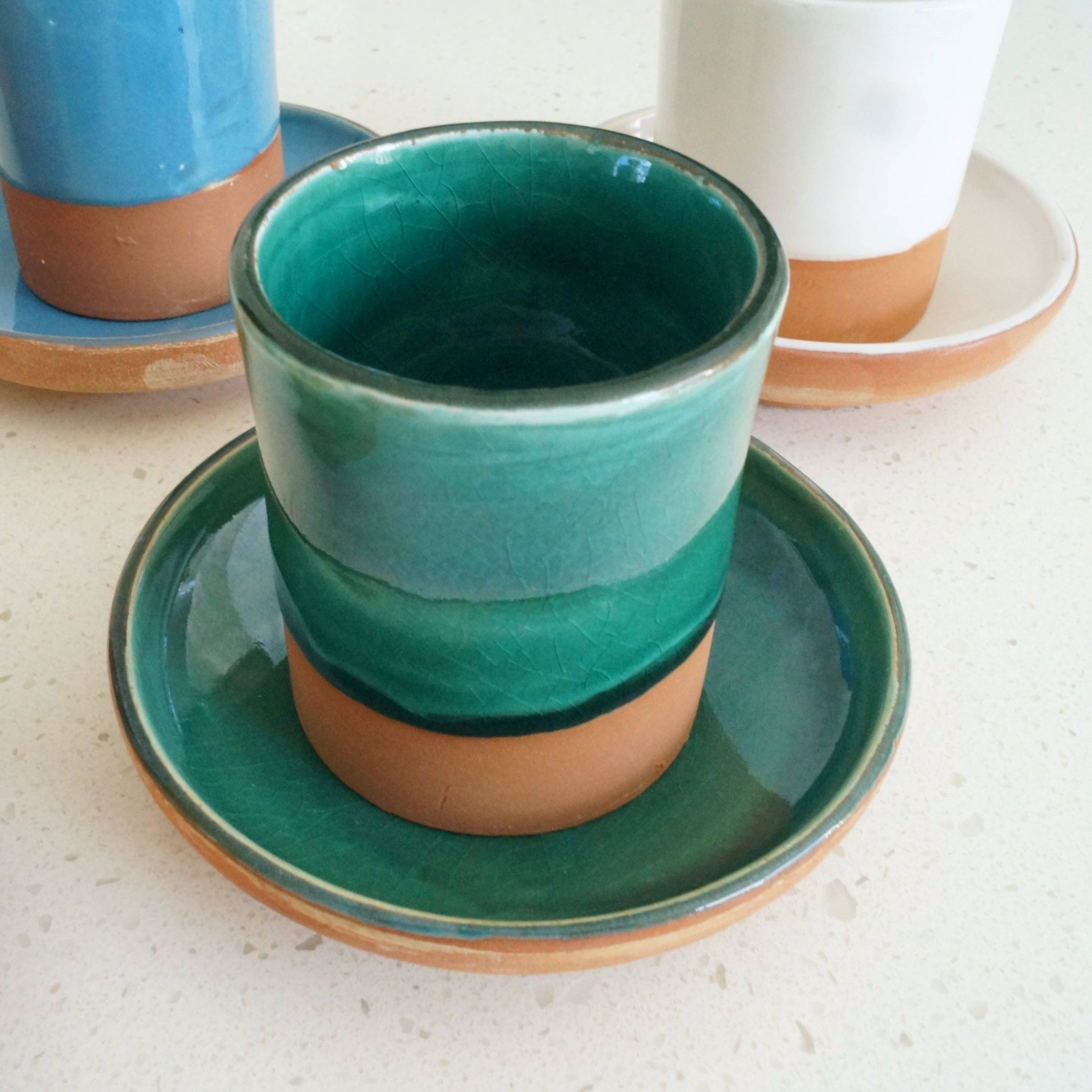 Bohome Living - Wholesale Coffee Mug - Cup and saucer set - TERRAKEA4