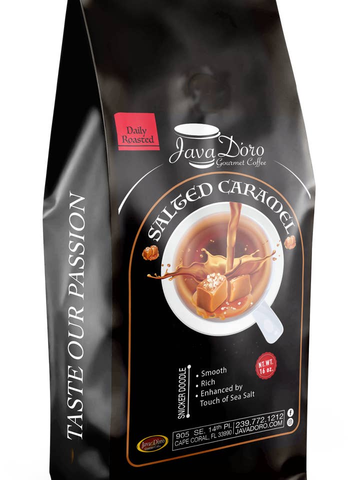 Salted Caramel for wholesale by Java Doro