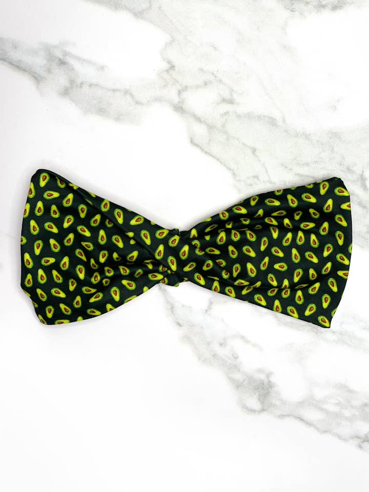 Avocado Twist hovedindpakning for engroshandel hos MandaBees Headbands