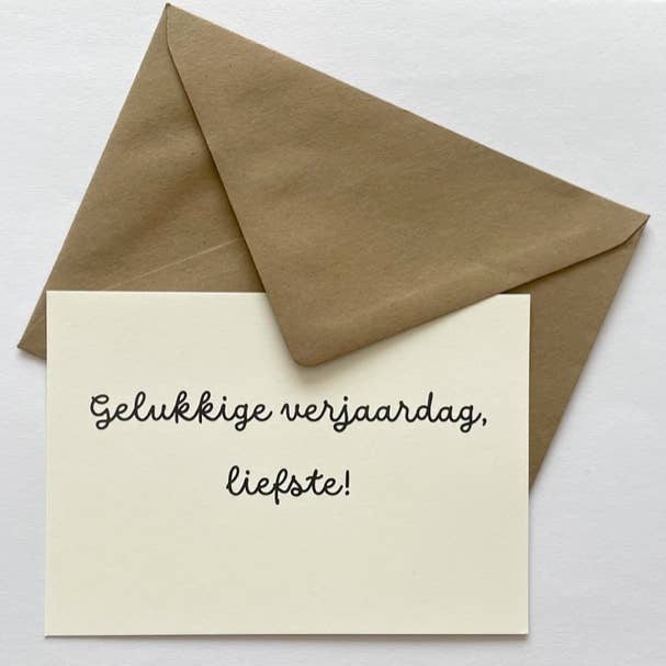 Greeting card A6 - Happy birthday, darling! for wholesale by Sweet-Deco Creative