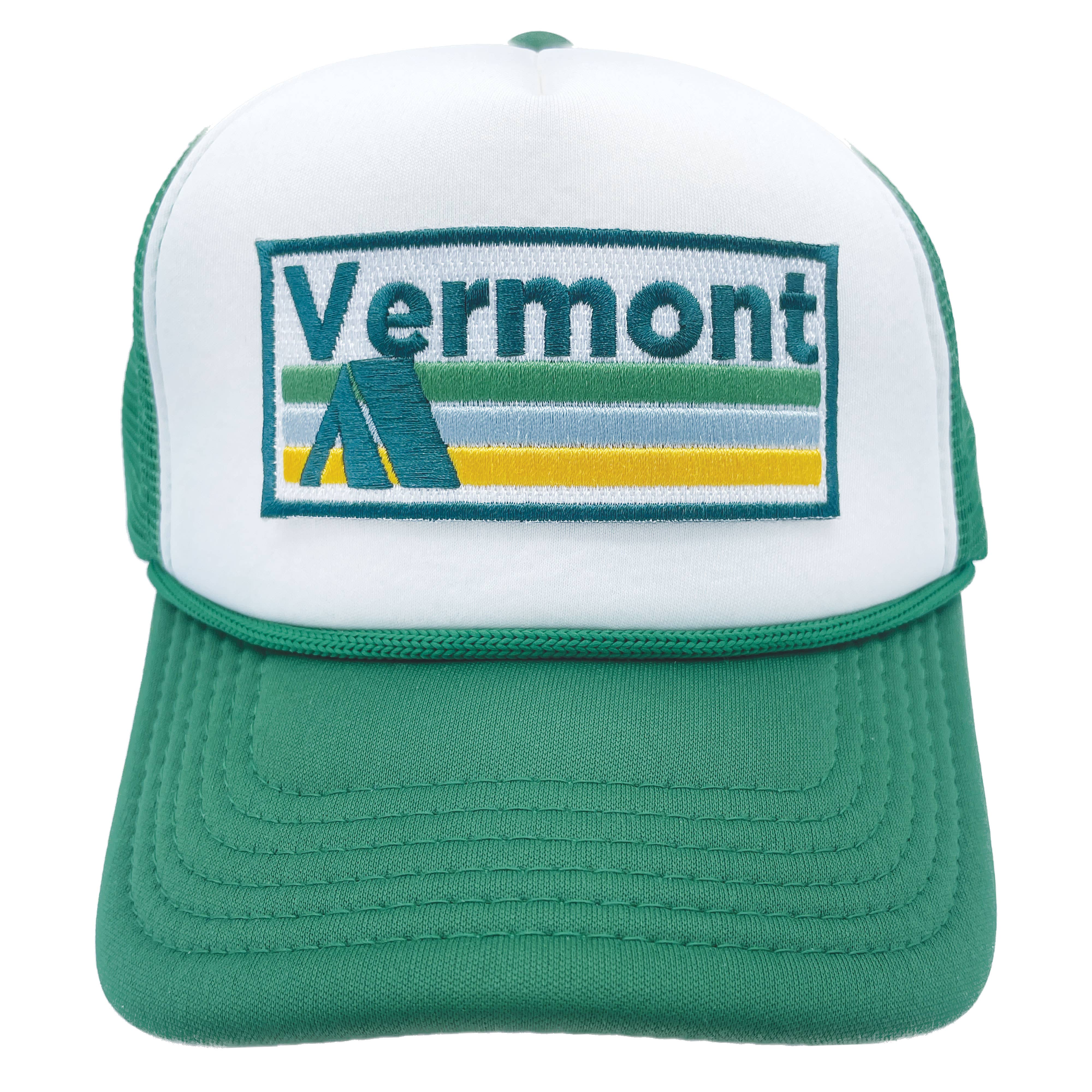 Hey Mountains - Vente Chapeau – enfant - Casquette Trucker Kids Vermont - Camping Rétro2