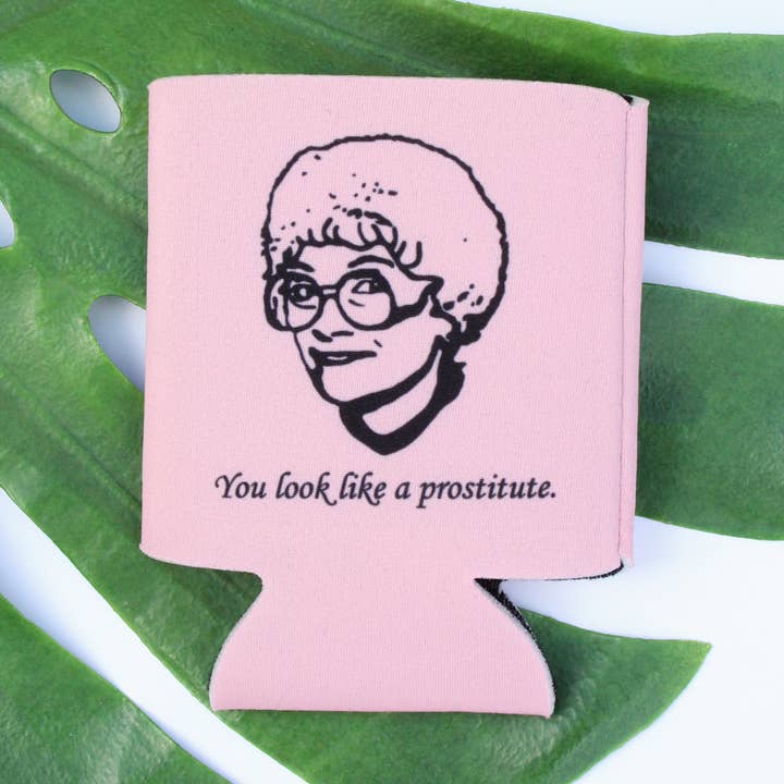 Raffreddatore per bevande Sophia Petrillo rosa per la vendita all'ingrosso da parte di Guy Piper Handmade