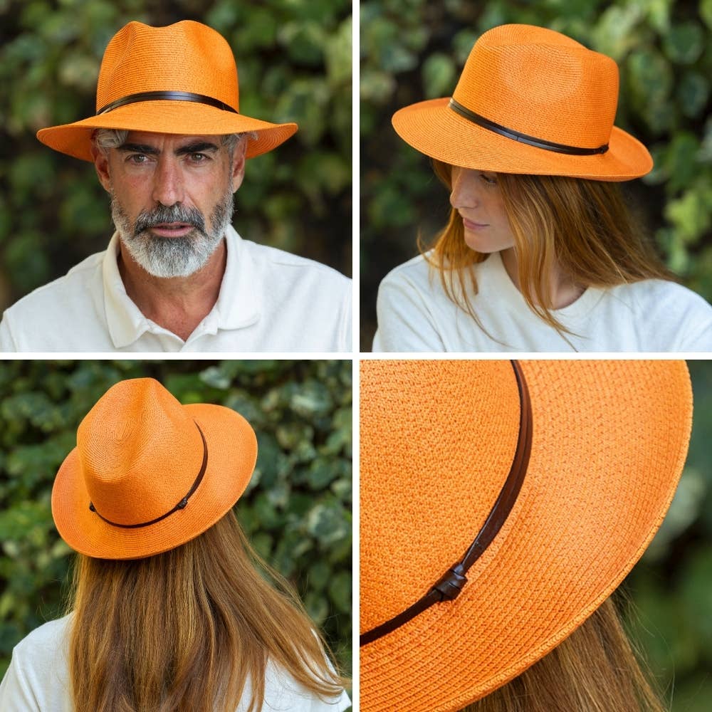 TRAVAUX EN COURS... - Wholesale Straw Hat - Unisex - PAPER HAT leather link15