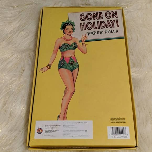 Perisphere & Trylon - Venta al por mayor Conjunto de juguetes - Niños - Juego de Muñecas de Papel «Gone On Holiday» en Caja4