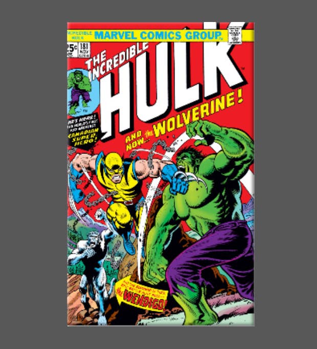 Ba Ba Buttons - Wholesale Magnet - HULK, Magnet, Button, Mirror, Fridge, WOLVERINE