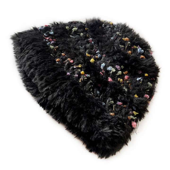 Funkyrel® Atzbranding Limited - Wholesale Bucket Hat - Women's - Haila - Knitted Bucket Hat with Polka Dot3