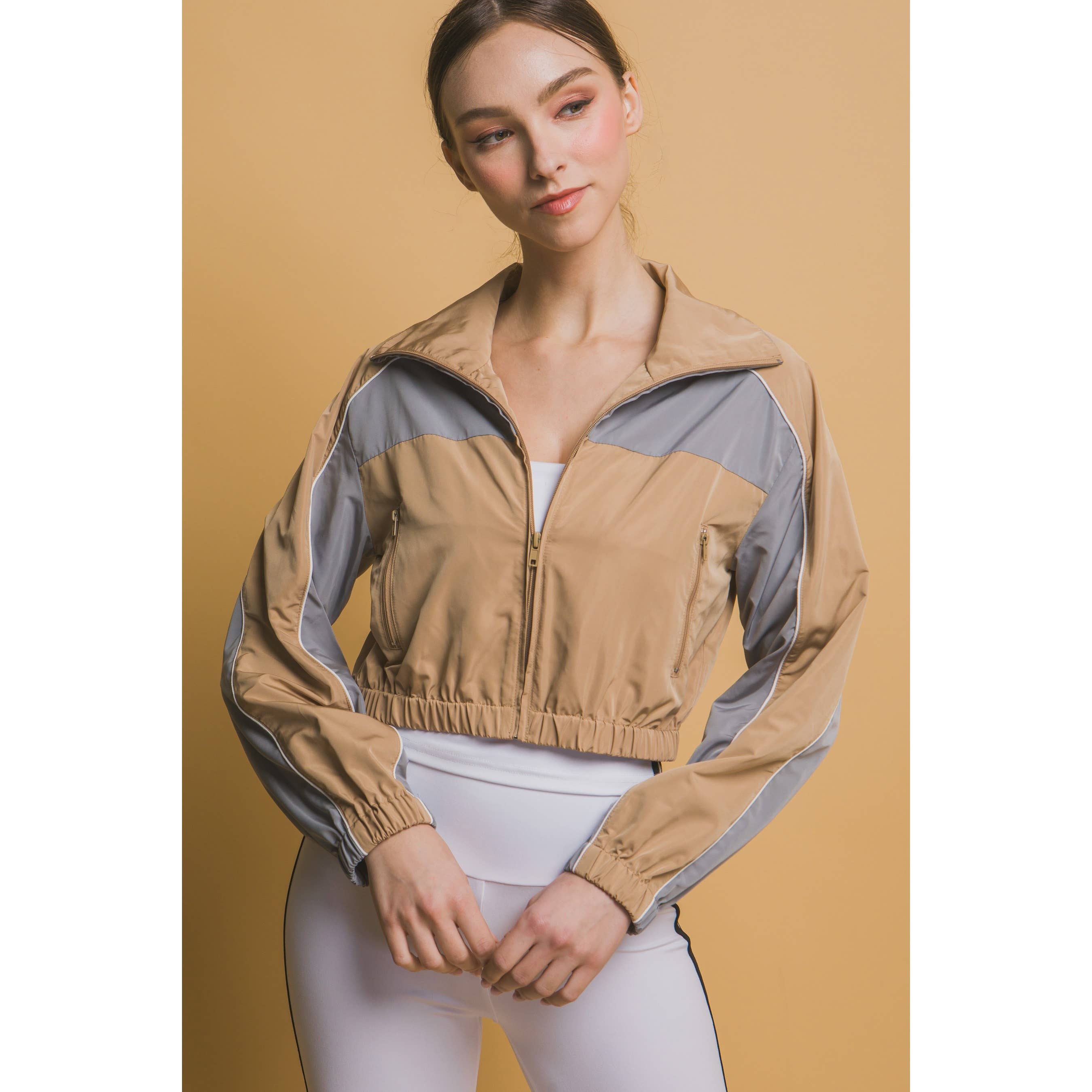 Paperdoll - Wholesale Jacket - Women's - Cropped Windbreaker Jacket5