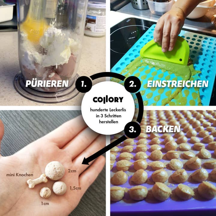 Collory - Wholesale Baking Sheet/Mat - Hemisphere baking mats in (mini, medium, large)89