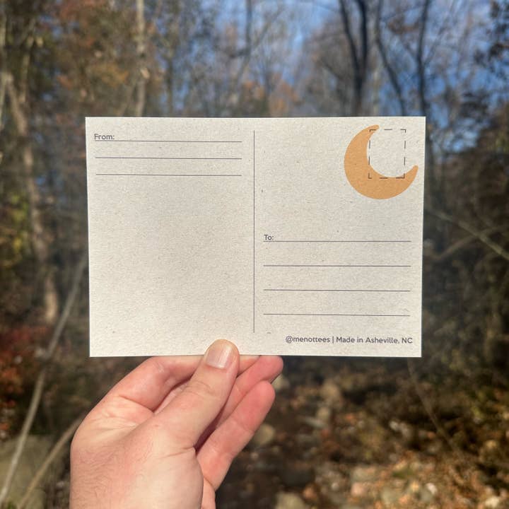 Menottees – Postal por atacado – Night Ridge (A Lua Amarela) | Cartão Postal1