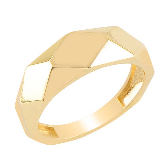 PURE GOLD ETERNITY BAND RING for wholesale by Sestra Jewelry