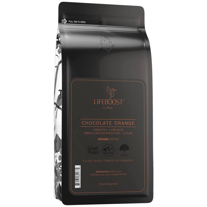 Chocolate Covered Orange for wholesale by Lifeboost Coffee