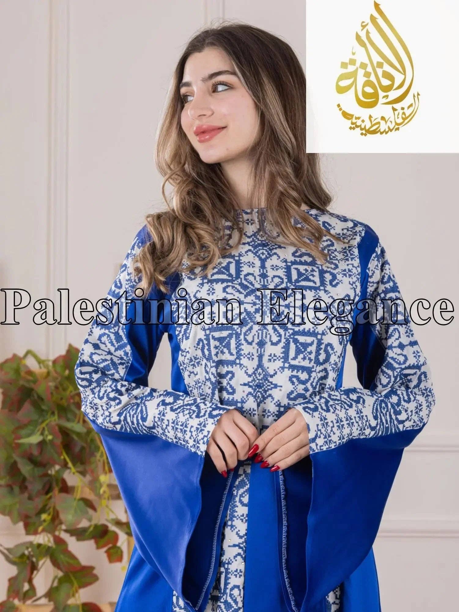 Palestinian Elegance - Wholesale Dress - Women's - Modern Zahra Embroidered Dress | Modest Palestinian Thobe27