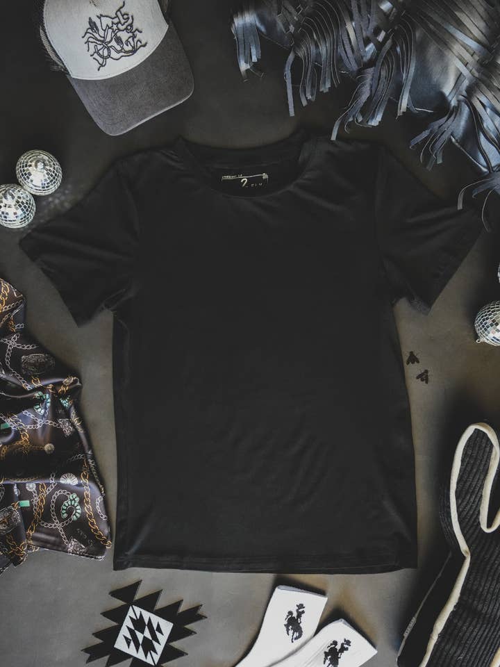 2 Fly Co - Wholesale T-Shirt - Women's - SOLID CHOICE *MIDNIGHT