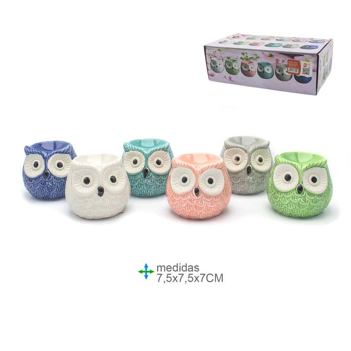 Keramikbrännare 3 i 1 - 7,5X7,5X7cm (6st) för wholesale av Esoterica Arte