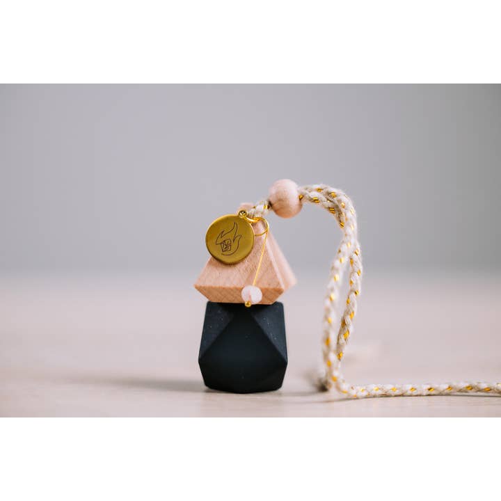 Love + Rose Quartz Car Diffuser for wholesale by Spark & Stone Co